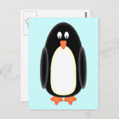 Carte Postale M. Penguin (Devant / Derrière)