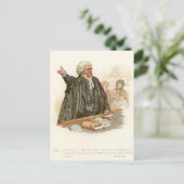 Carte Postale M. Perker de Pickwick Papers (Debout devant)