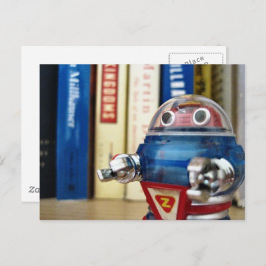 Carte Postale M. Robot (Devant / Derrière)