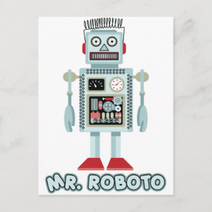 Carte Postale M. Roboto