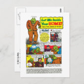 Carte Postale M. Toad va changer votre vie ! (Devant / Derrière)