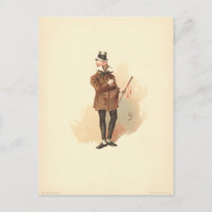 Carte Postale M. Wilkins Micawber David Copperfield