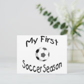 Carte Postale Ma 1ère saison de football (Debout devant)