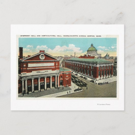 Carte Postale MA Avenue Vue symphonique, horticole (Devant)