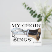 Carte Postale Ma chorale sonne (Debout devant)