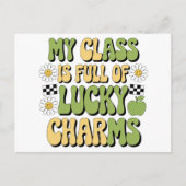 Carte Postale Ma Classe Est Pleine De Charmes Chanceux Professeu (Devant)