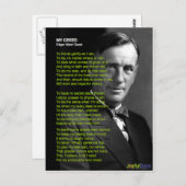 Carte Postale Ma croyance (Devant / Derrière)