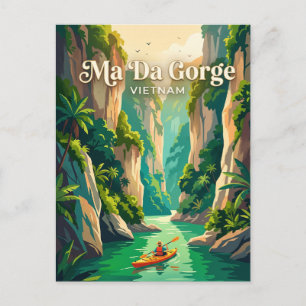 Carte Postale Ma Da Gorge Vietnam