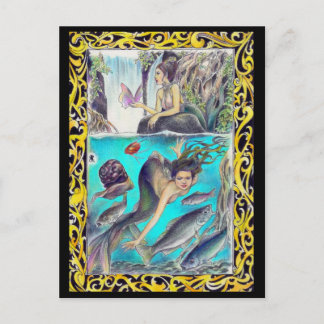 Carte Postale ma fantaisie tropicale