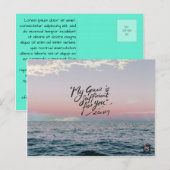 Carte Postale Ma grâce est suffisante (2 Corinthiens 12:9) (Devant / Derrière)