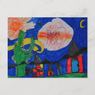 Carte Postale Ma maison