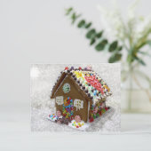 Carte Postale Ma maison de pain d'épices (Debout devant)