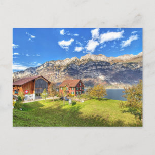 Carte Postale Ma maison de rêve dans les montagnes