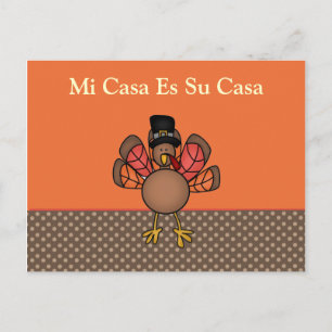 Carte Postale Ma maison est votre maison