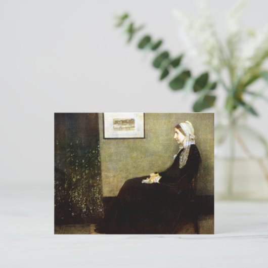 Carte Postale Ma mère (Debout devant)