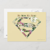 Carte Postale Ma mère, mon héros (Devant / Derrière)