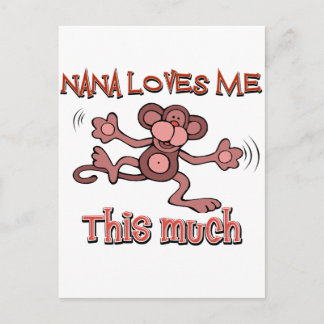 Carte Postale Ma nana m'aime autant