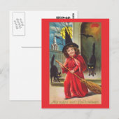 Carte Postale Ma Nuit - Halloween (Devant / Derrière)