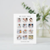 Carte Postale Ma Première Année (Debout devant)