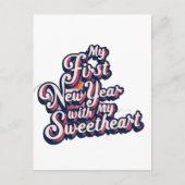 Carte Postale Ma première année avec mon amour (Devant)