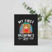 Carte Postale ma première Saint-Valentin (Debout devant)