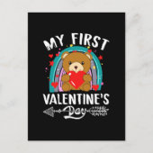 Carte Postale ma première Saint-Valentin (Devant)