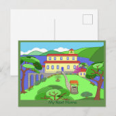 Carte Postale Ma prochaine maison (Devant / Derrière)