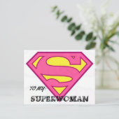 CARTE POSTALE MA SUPERFEMME (Debout devant)