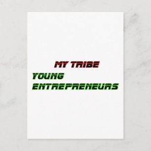 Carte Postale Ma tribu Jeunes Entrepreneurs Le MUSÉE Zazzle Gif
