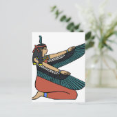 Carte Postale Maat, déesse égyptienne (Debout devant)