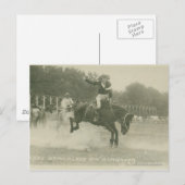 Carte Postale Mabel Strickland sur Stranger. (Devant / Derrière)