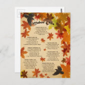 Carte postale Mabon Oils (Devant / Derrière)