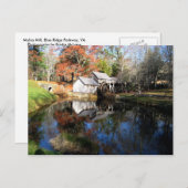 Carte Postale Mabry Mill (Devant / Derrière)