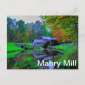 Carte Postale Mabry Mill (Devant)