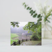 Carte Postale Mabry Mill, Blueridge Parkway, VA (Debout devant)