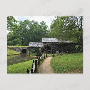 Carte Postale Mabry Mill, Virginie