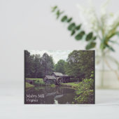 Carte Postale Mabry Mill, Virginie (Debout devant)