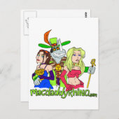 Carte Postale Mac Daddy Rhino (Devant / Derrière)