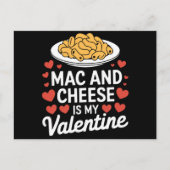 Carte Postale Mac Et Fromage Valentine Mac n Cheese Lover Cadeau (Devant)