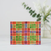 Carte postale MAC RAE TARTAN (Debout devant)