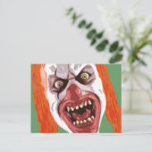 Carte Postale Macabre Clown (Debout devant)