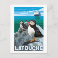 Macareux & Bateau de Croisière - Latouche, Alaska