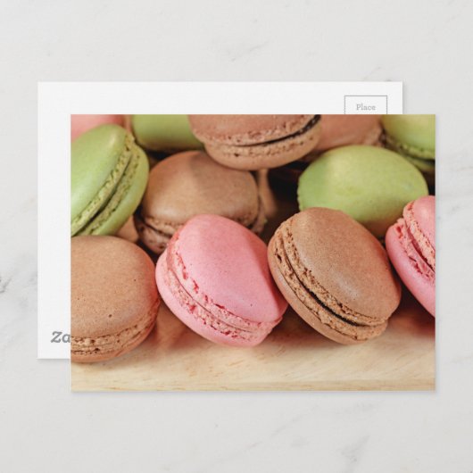 Carte Postale Macaron (Devant / Derrière)