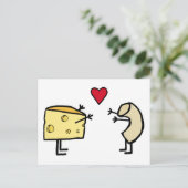 Carte Postale Macaroni et fromage (Debout devant)