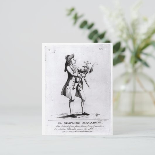 Carte Postale Macaroni, le plus implacable (Debout devant)