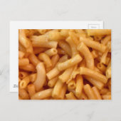 Carte Postale Macaronis au fromage (Devant / Derrière)