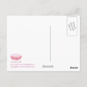 Carte postale Macarons (Dos)