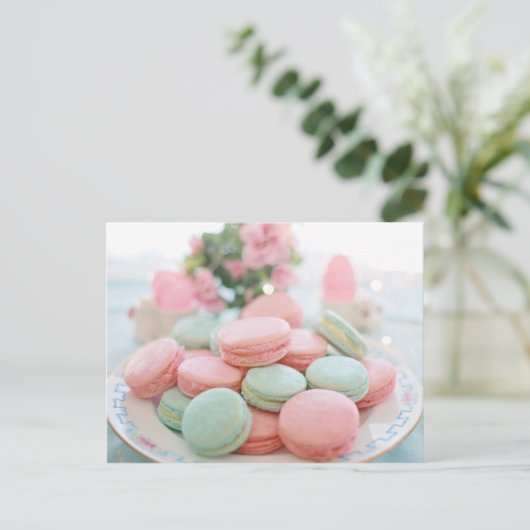 Carte Postale Macarons (Debout devant)