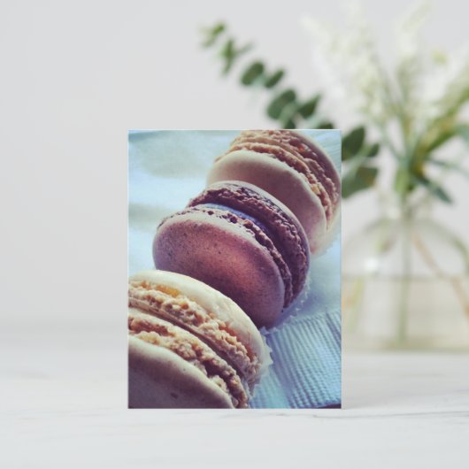 Carte Postale Macarons (Debout devant)
