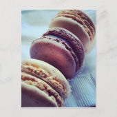 Carte Postale Macarons (Devant)